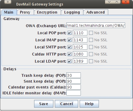 davmail stopped working davmail stopped working