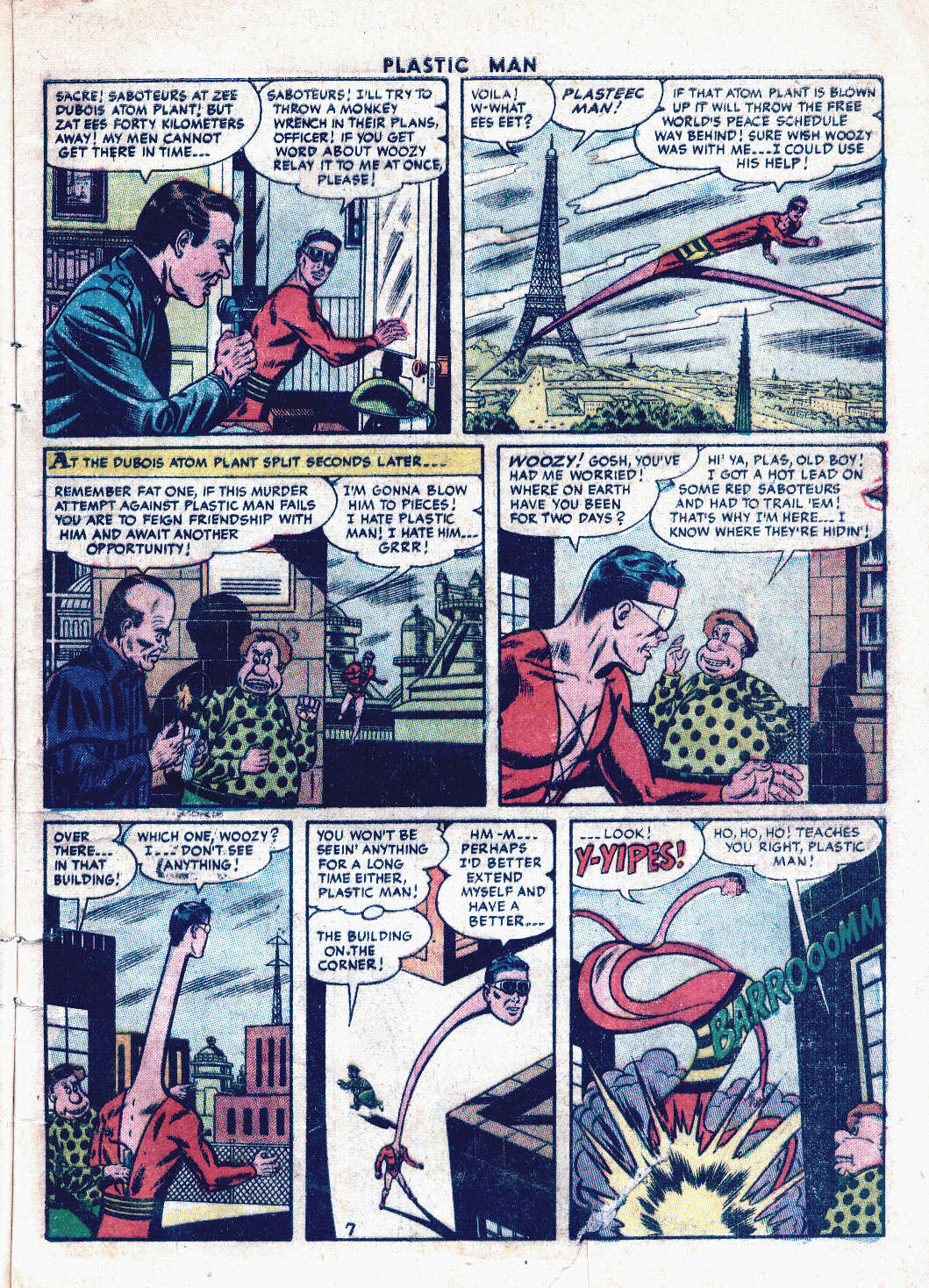 Read online Plastic Man (1943) comic -  Issue #49 - 9