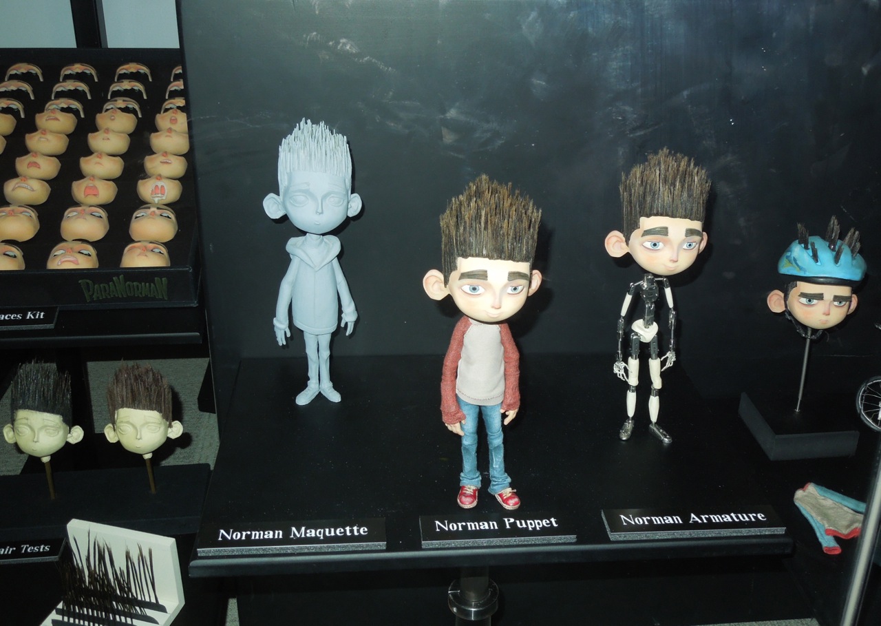 Original ParaNorman puppets and maquettes. 