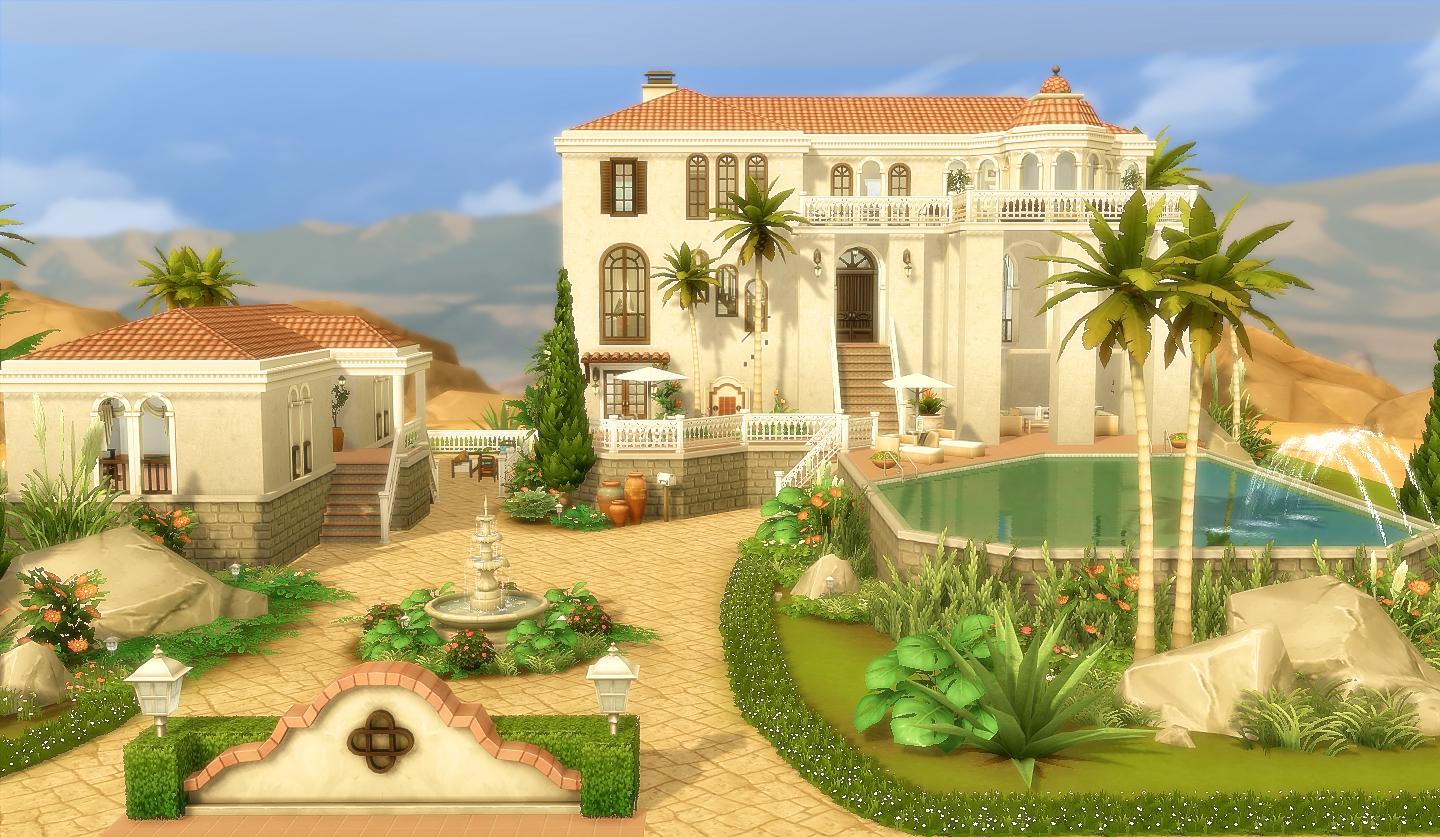 House 44 Oasis Springs TheSims 4 Via Sims
