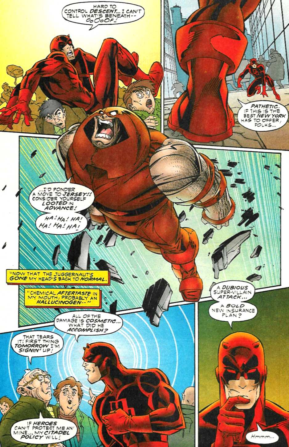Read online Daredevil (1964) comic -  Issue #358 - 12