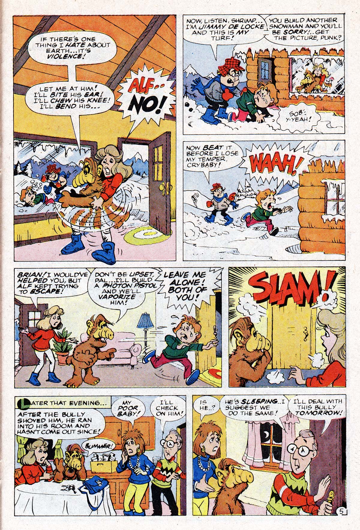 Read online ALF comic -  Issue #1 - 15