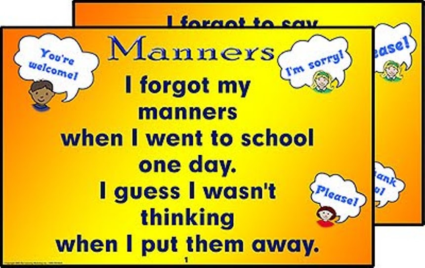 MANNERS.