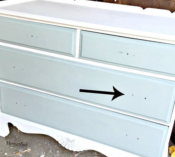 How to turn knob holes into handle holes on furniture