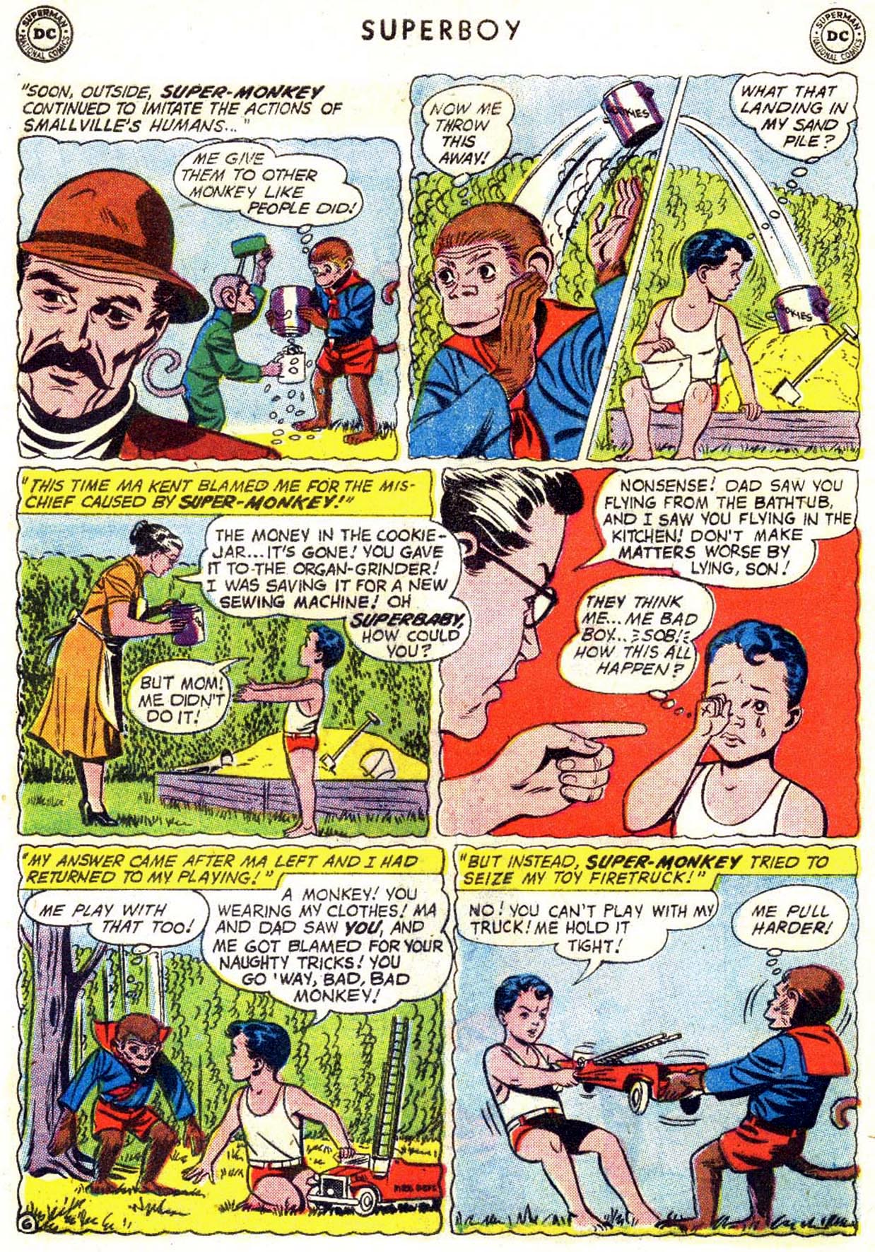 Read online Superboy (1949) comic -  Issue #76 - 7