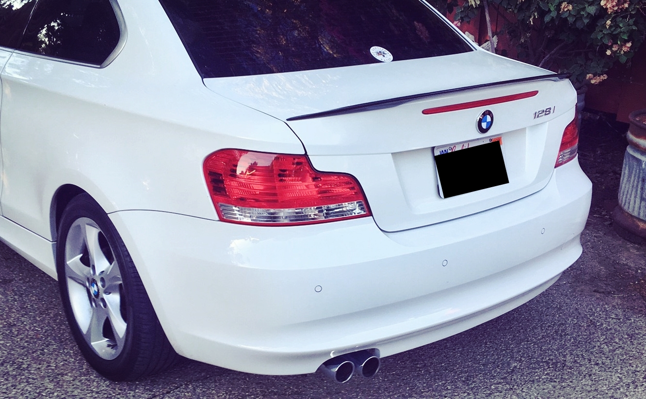 eBay Motors BMW 1 Series Carbon Fiber Spoiler