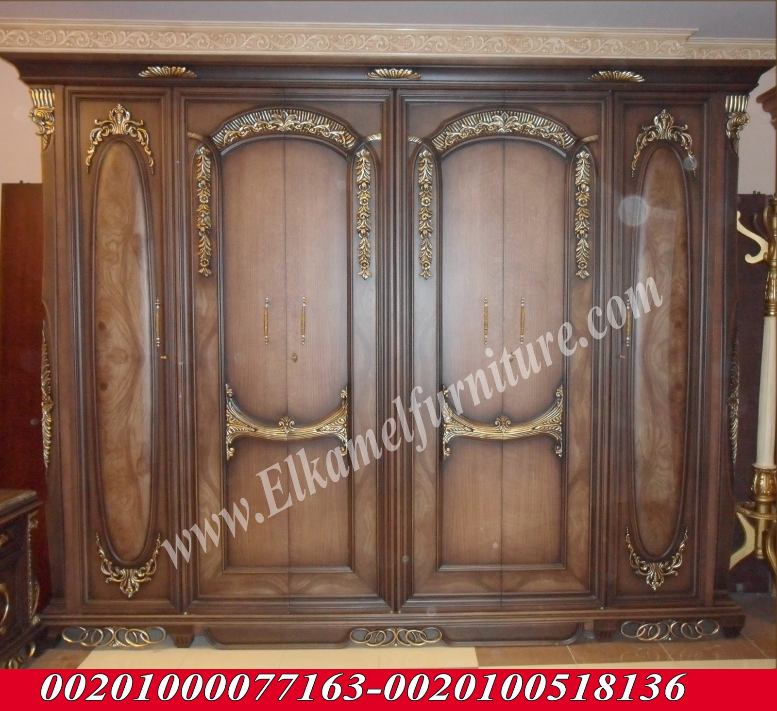 جديد غرف سفر دمياط كلاسيك دهبى وبنى