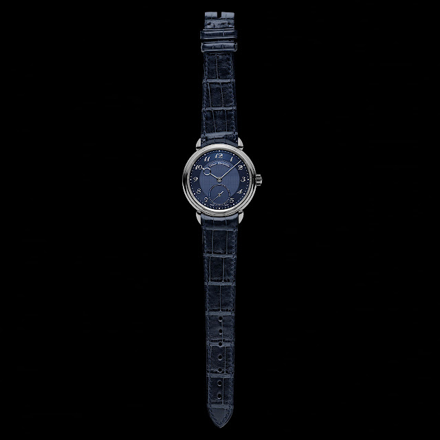 Urban Jürgensen Reference 1140 PT Blue Mechanical Hand-wound Watch