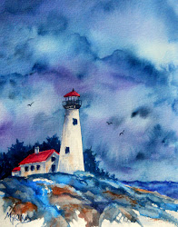 watercolor painting stormy lighthouse paintings lighthouses sky kisling martha watercolour skies sea artists watercolours via watercolors drawings water painted leuchtturm