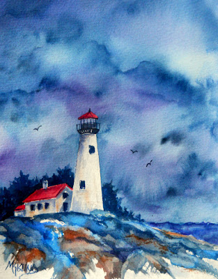 Martha Kisling Art With Heart : STORMY LIGHTHOUSE and ...