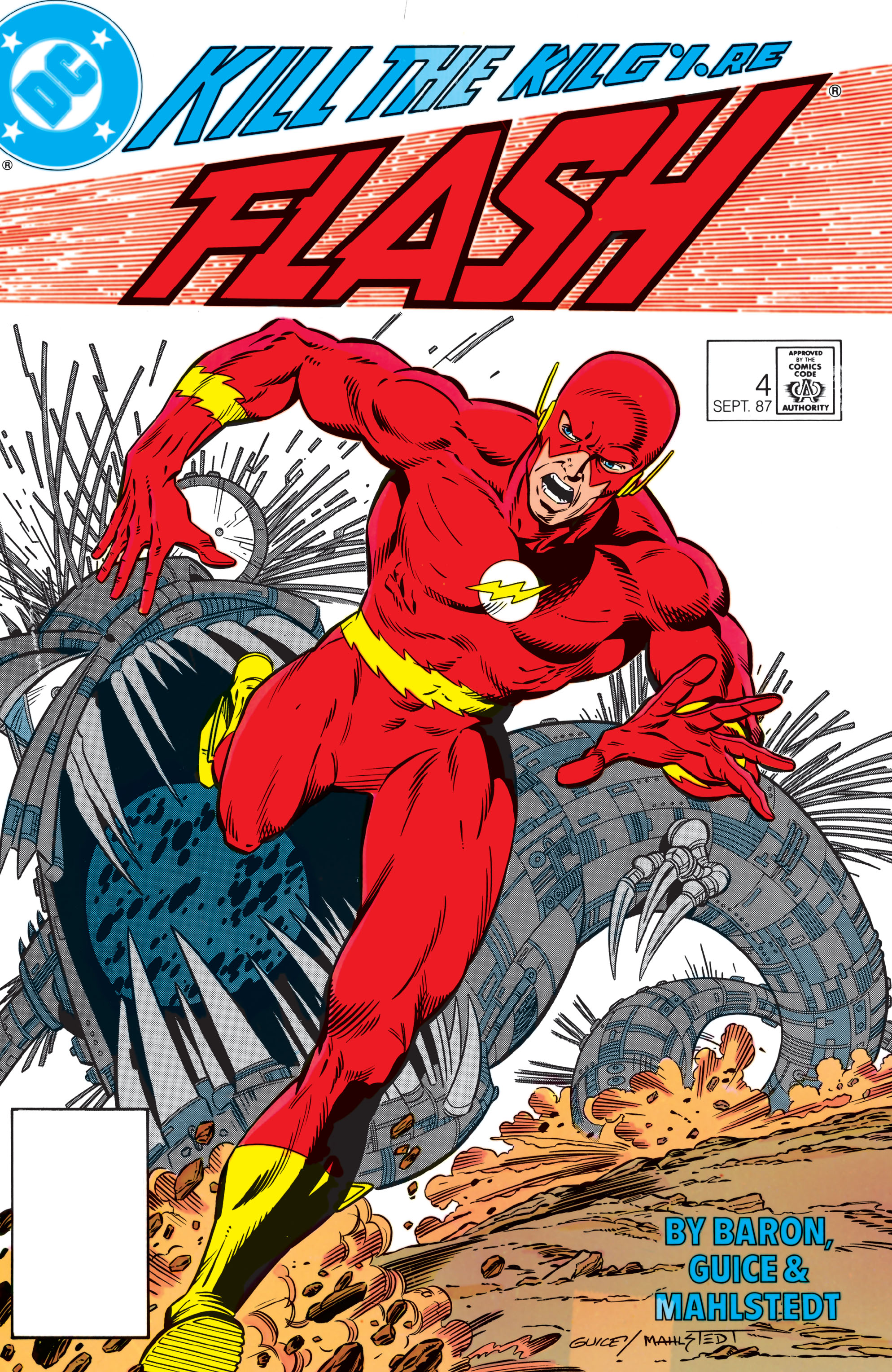 Read online The Flash (1987) comic -  Issue #4 - 1