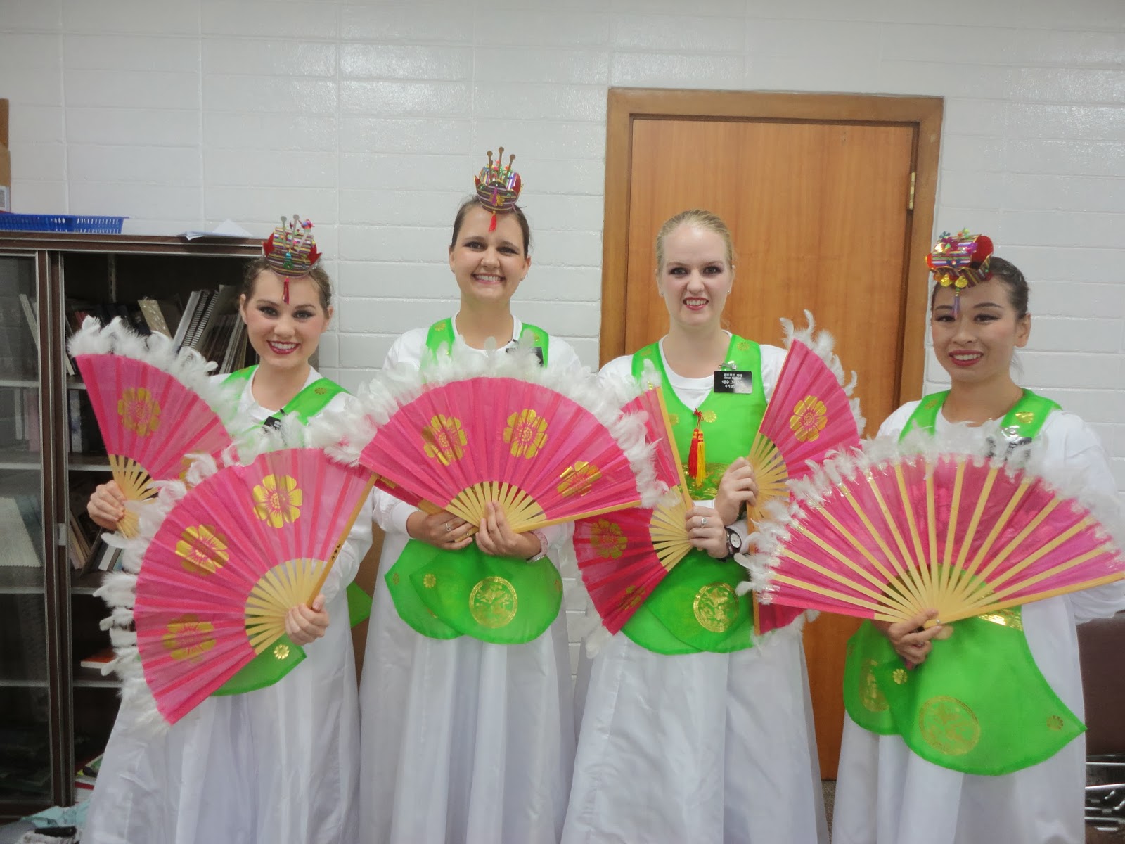 Emily in Korea Stake Music Festival "Korean Fan Dance"