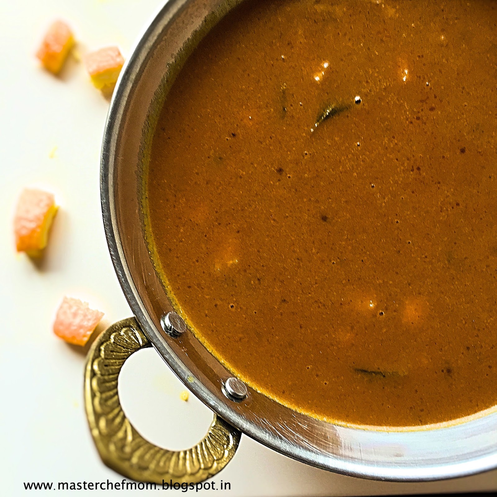MASTERCHEFMOM Orange Peel Vathal Kuzhambu Tamilnadu Style Orange