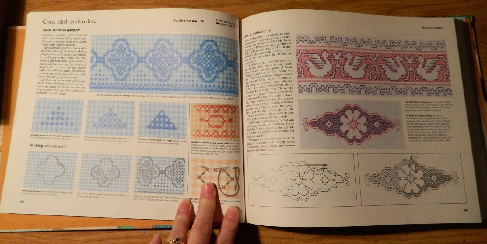 Color My World New Embroidery Floss and Garage Sale Finds