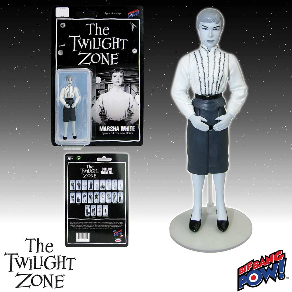Wildly Popular The Twilight Zone Series 4 Action Figures Now in Black & White!