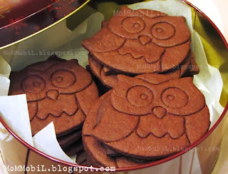 Owl cookies , Eulen Plätzchen aus Mürbeteig