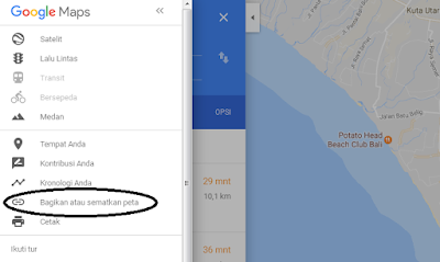 Cara Memasang Peta Google Map di Postingan Website atau Blog