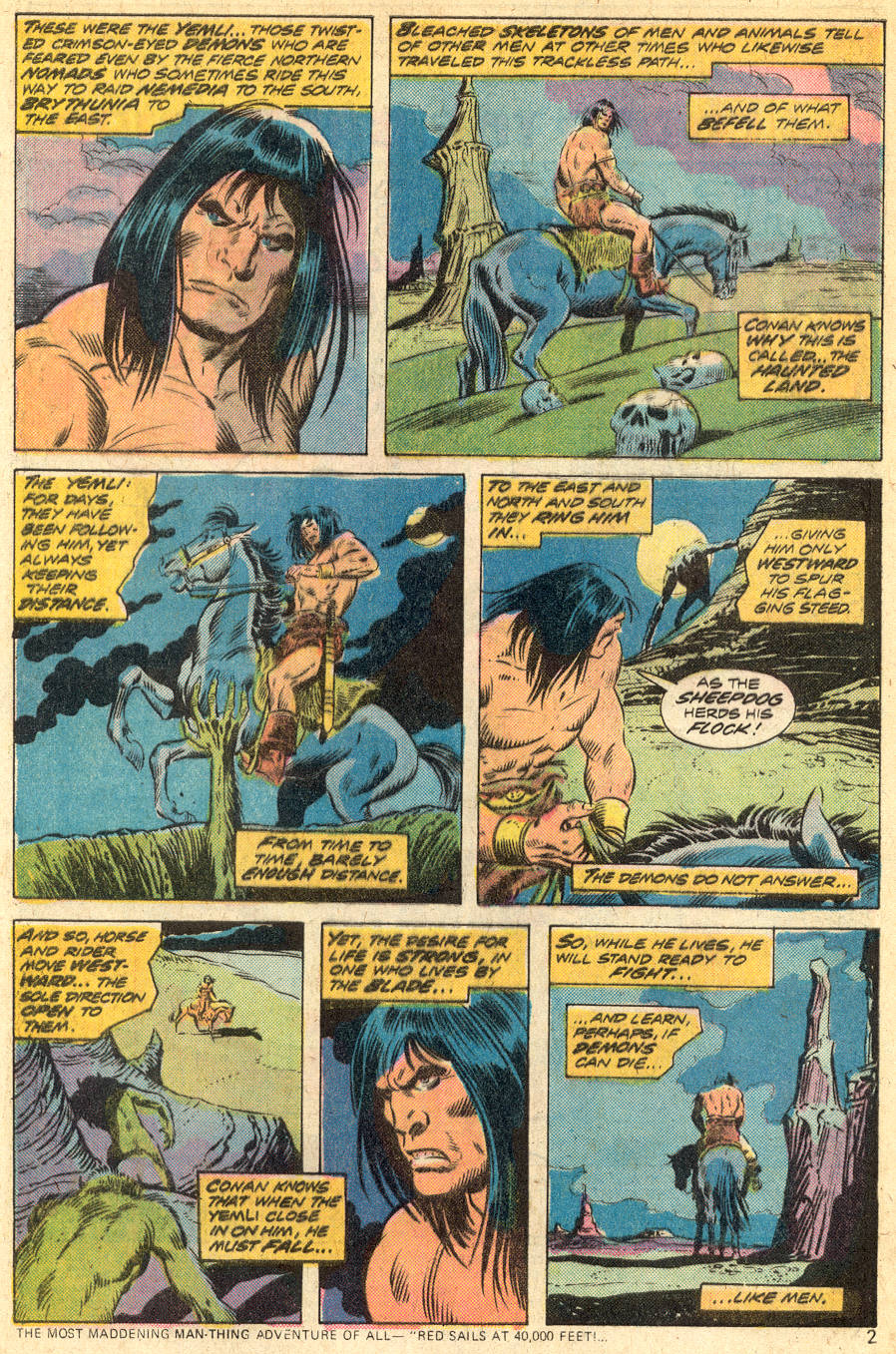 Read online Conan the Barbarian (1970) comic -  Issue #46 - 3
