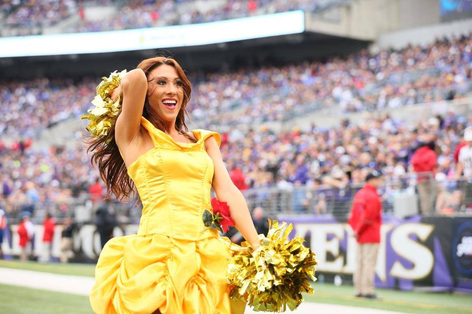 Pro Cheerleader Heaven The Baltimore Ravens Cheerleaders Celebrated