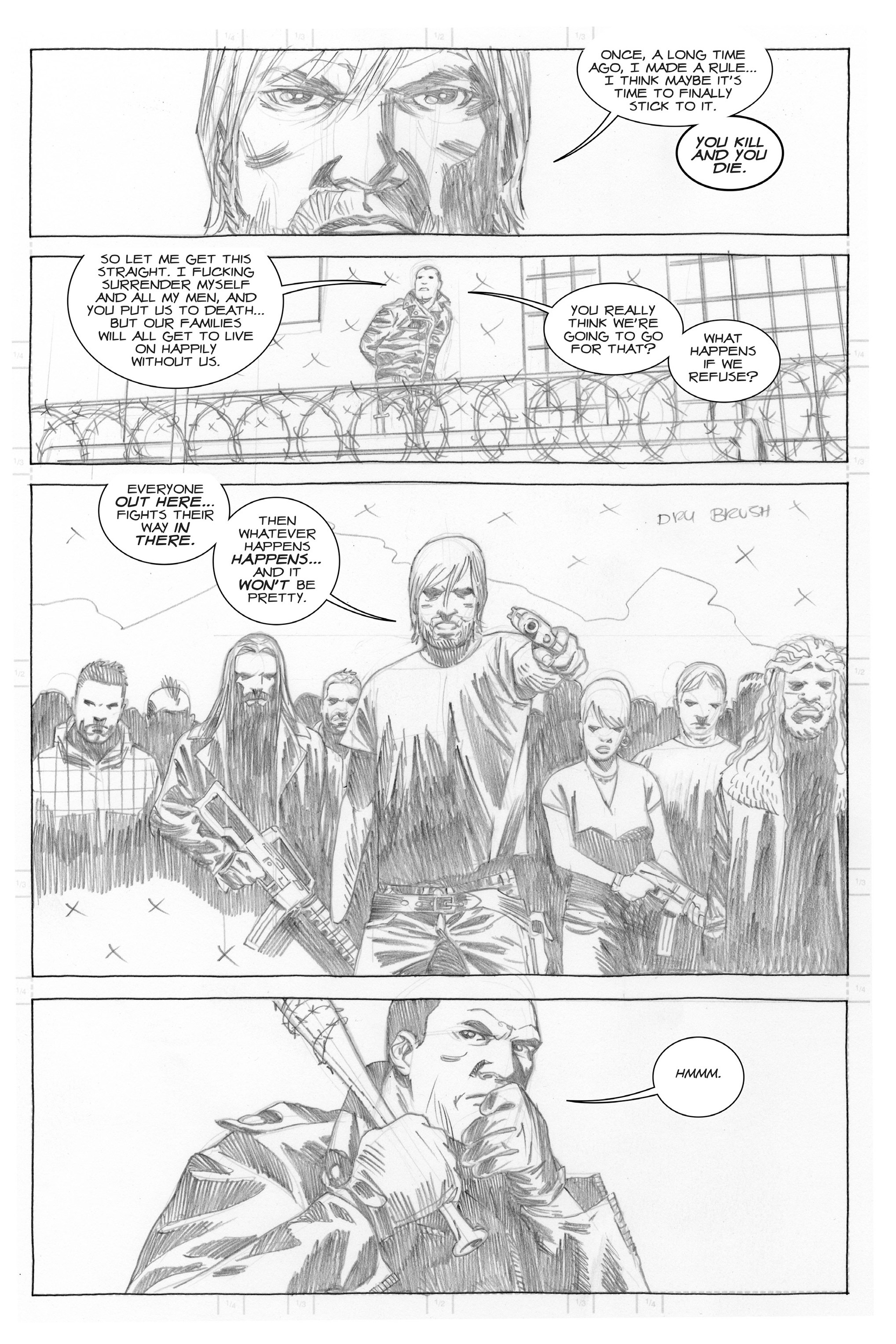 The Walking Dead issue All Out War Artist Proof Edition - Page 23