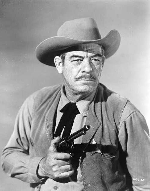 Glenn Strange and his "Strange Rock" Sam the Bartender on "Gunsmoke