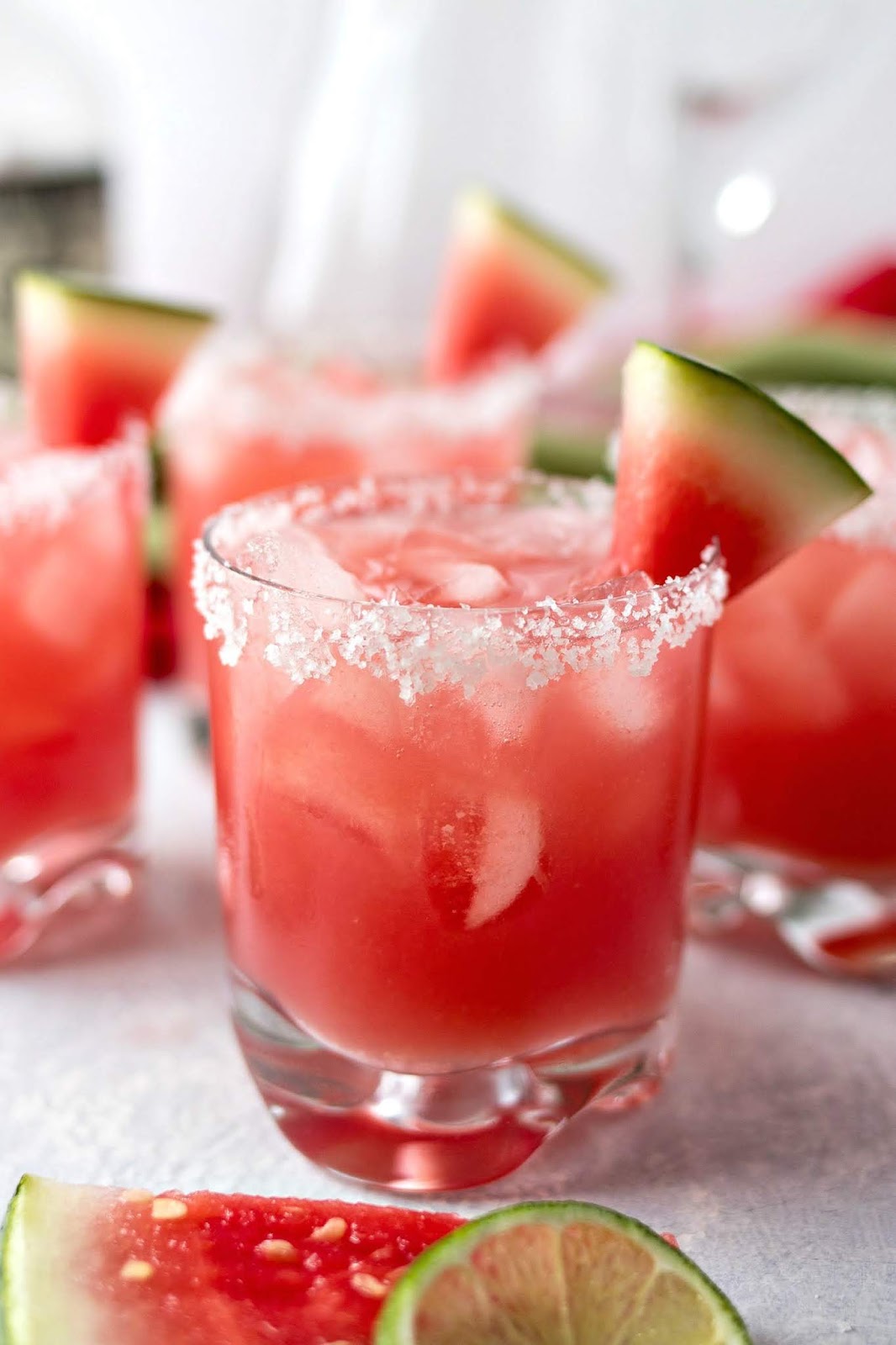 Watermelon Margaritas #drink #smoothie