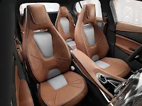 Mercedes-Benz Concept GLA seats