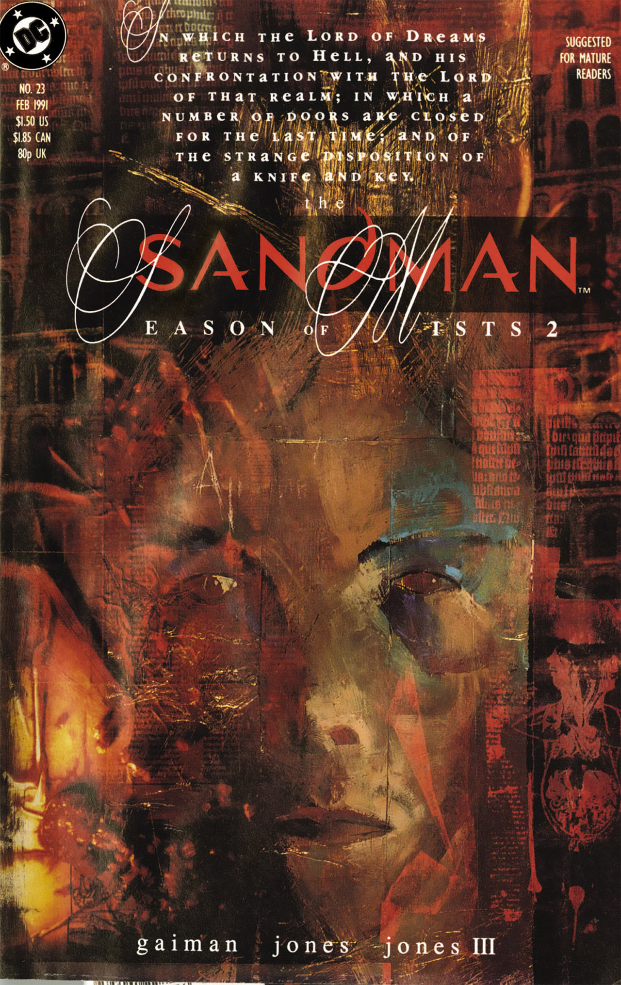 Read online The Sandman (1989) comic -  Issue #23 - 1