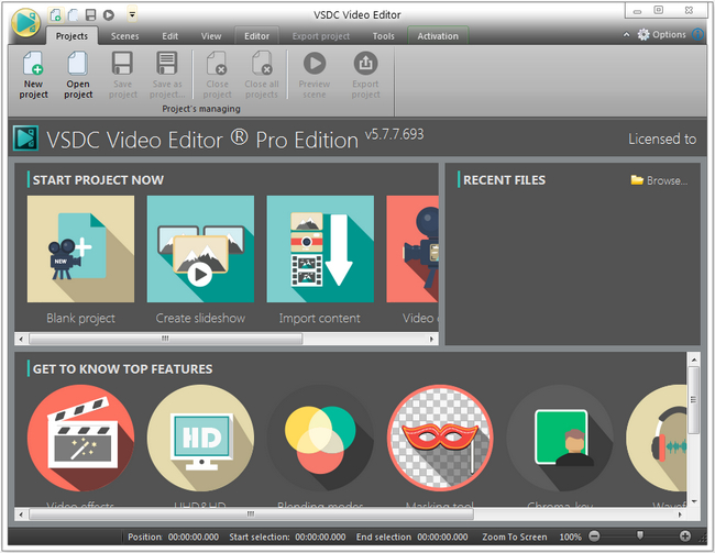 VSDC Video Editor Pro 5.7.7.693 Multilingual Rls Soft