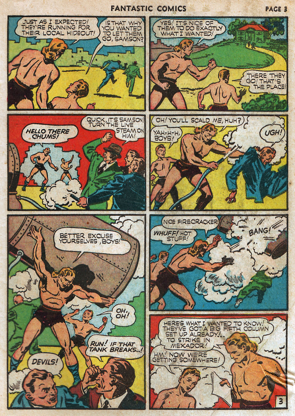 Read online Fantastic Comics comic -  Issue #17 - 5