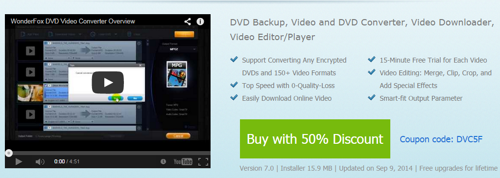 WonderFox DVD Video Converter promo code
