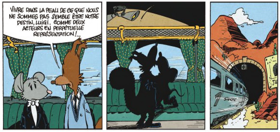 Les personnages de tintin dans l