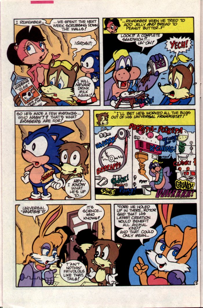 Read online Sonic The Hedgehog comic -  Issue #15 - 17