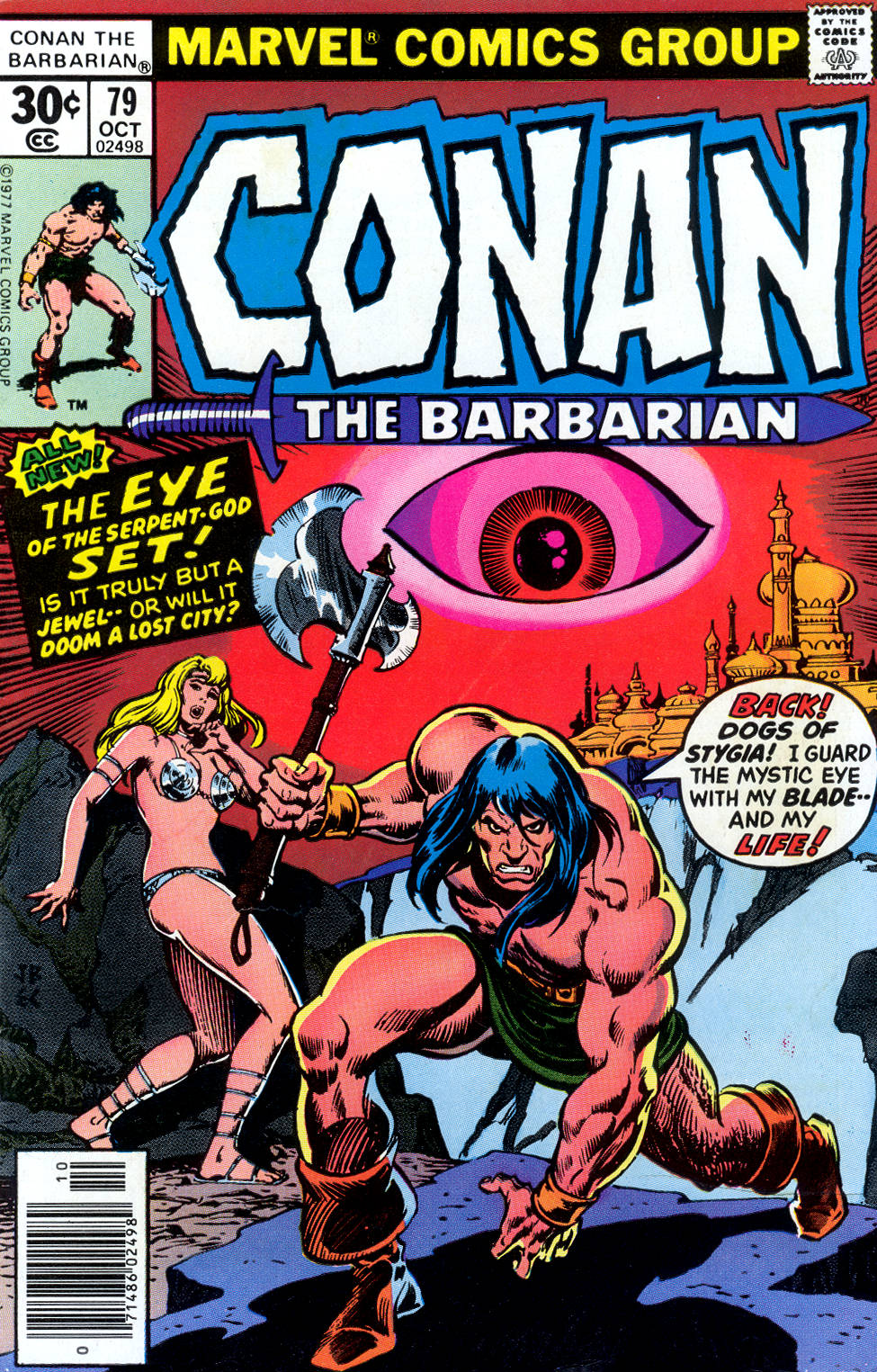 Read online Conan the Barbarian (1970) comic -  Issue #79 - 1