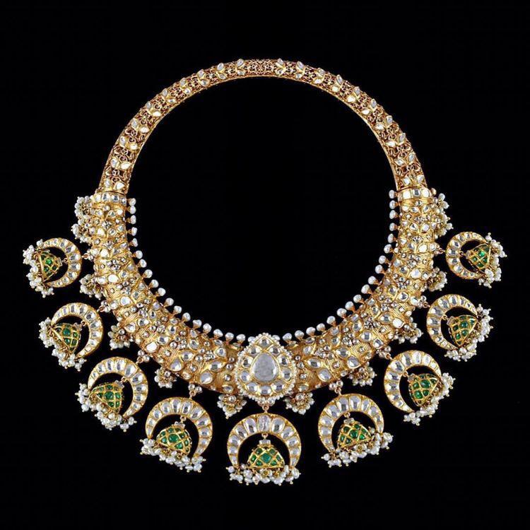 Kundan Jadau Chokers - Jewellery Designs