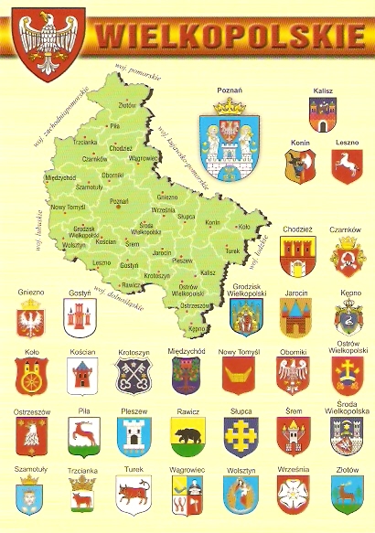 Widokówki Weroniki Województwo wielkopolskie