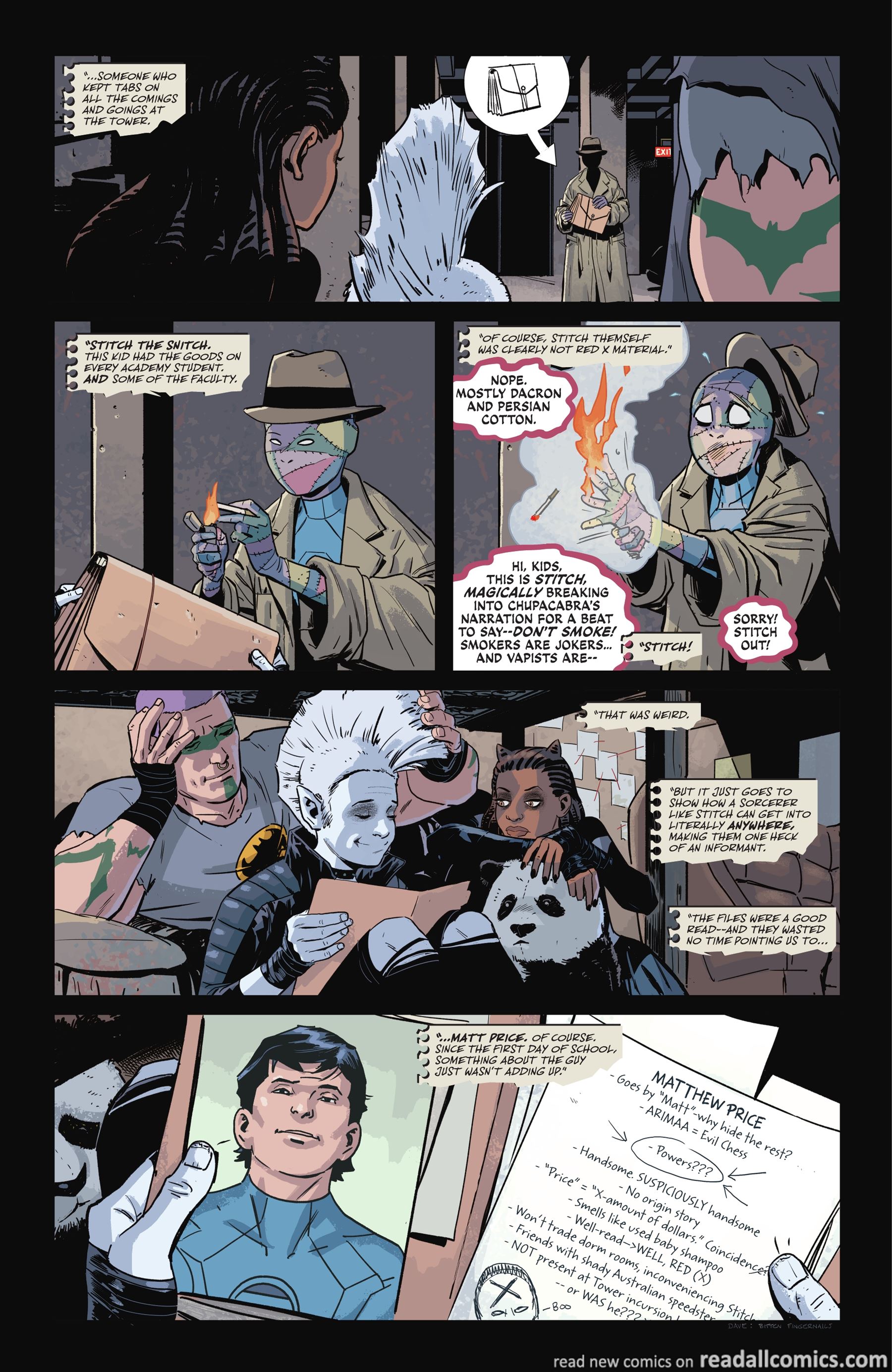 Teen Titans Academy #1 chapter 4 page 8