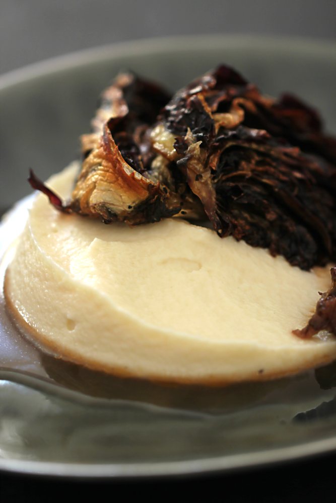 Selleriepüree mit karamellisiertem Radicchio | Arthurs Tochter Kocht von Astrid Paul Selleriepüree mit karamellisiertem Radicchio | Arthurs Tochter Kocht von Astrid Paul
