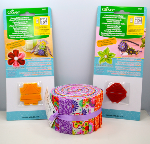 A review of how to use the Extra Small Kanzashi Pointed Petal Flower