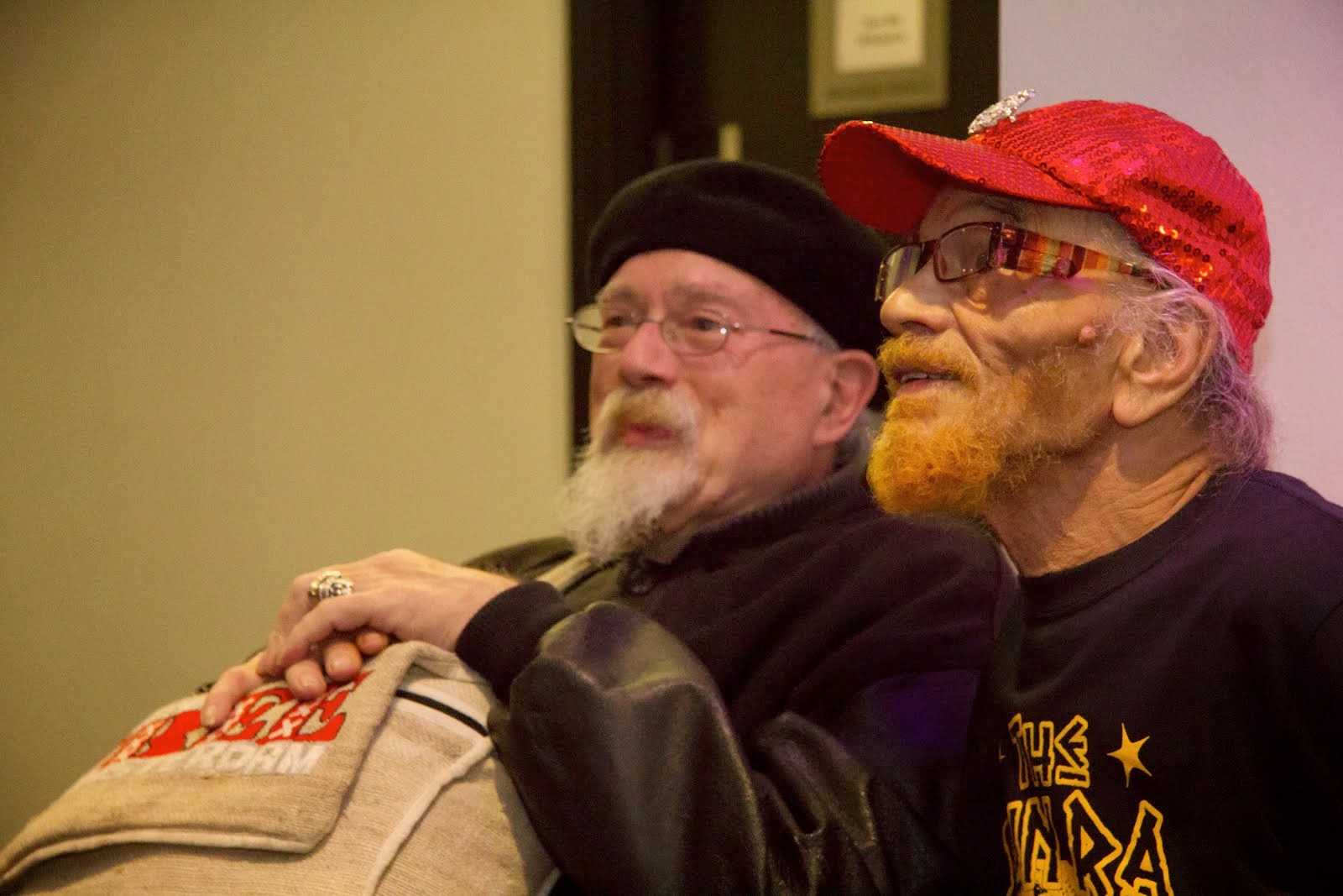 Sinclair with Marshall Allen 2014