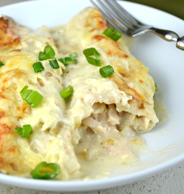 Our Family Food Favorites Sour Cream Chicken Enchilada