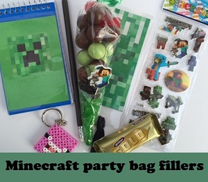 How to make your own Minecraft party bags for children