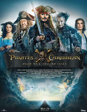 Pirates of the Caribbean Dead Men Tell No Tales 2017 Hindi Dual Audio BRRip Full Movie Download