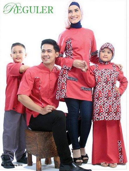 Model Baju Muslim Couple Keluarga Modern