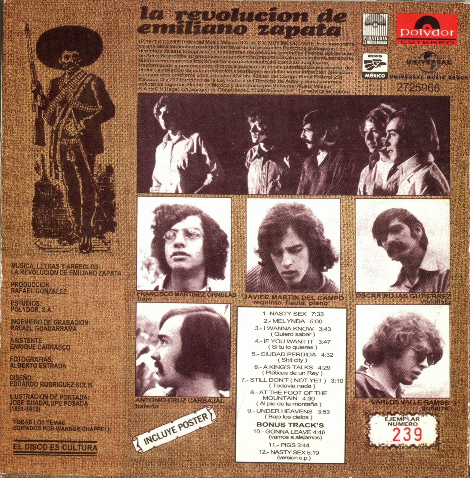 Rockliquias La Revolucion De Emiliano Zapata La Revolucion De Emiliano Zapata emiliano zapata