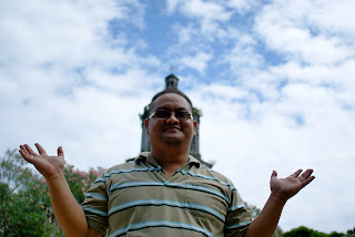 Carlo Andrew Olano at Argao's St. Micheal Church It's more fun in Argao Cebu