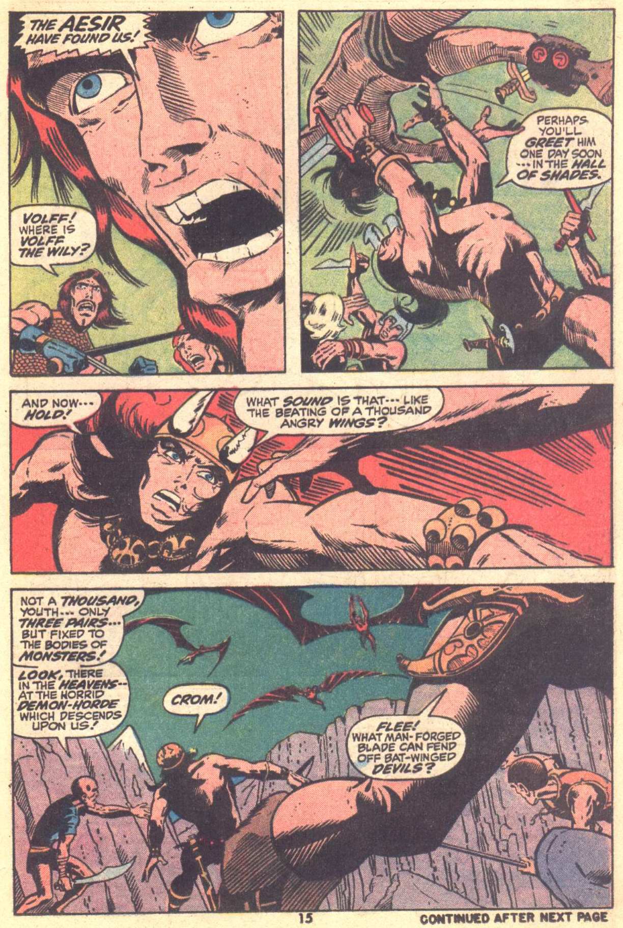 Read online Conan the Barbarian (1970) comic -  Issue #22 - 12