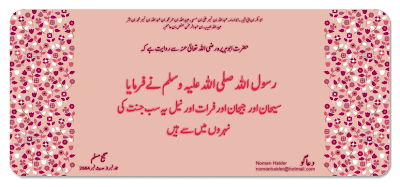 Hadees E Sharif, Hadees-E-Nabawi, Sahih Muslim