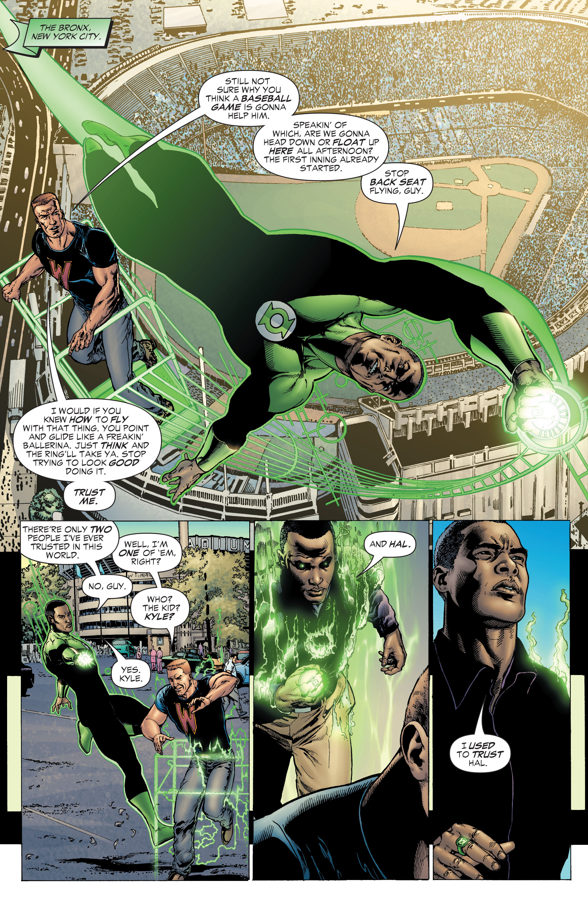 Read online Green Lantern: Rebirth comic -  Issue #1 - 7