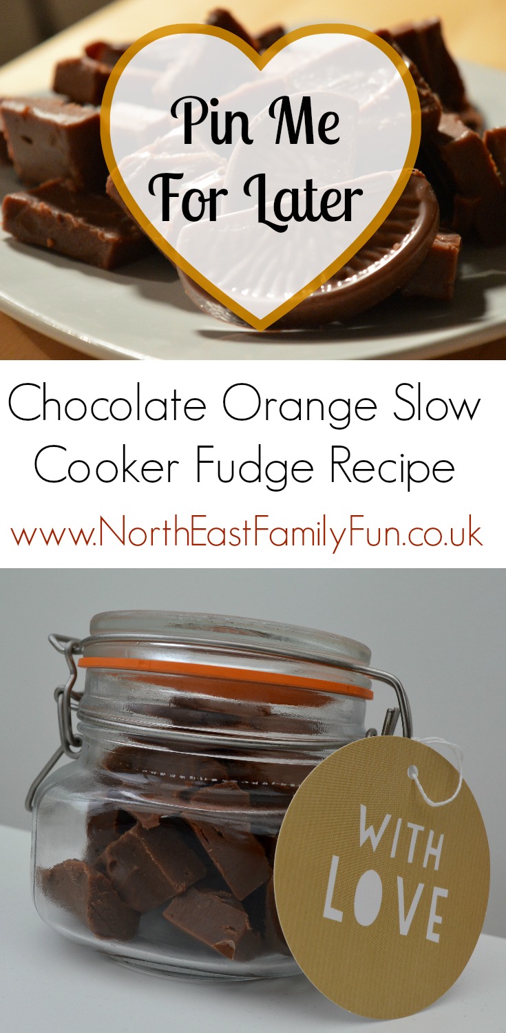 Chocolate Orange Slow Cooker Fudge Recipe A Homemade Christmas Gift